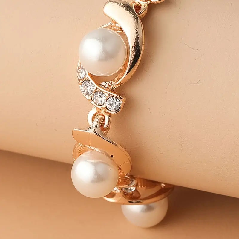 Pearl Bracelet ( Gold & Silver)