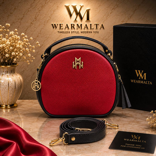 WM Ruby Radiance Linda D Bag Leather Bag