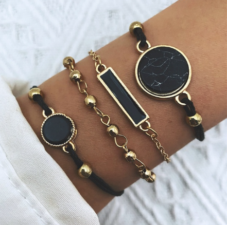 Charming Bar Stone Bracelet