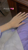 Rhinestone Rose Gold Designer  Shiny bracelet