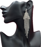 Vegas Pool Party Bling Rhinestone Earrings