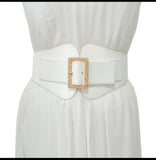 Wide strechable belt