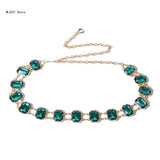 Gemstones bellychain belt