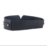 Corset Wide adjustable foux PU Leather Belt