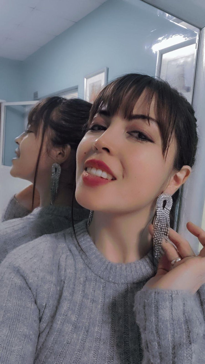 Rhinestone Earring
