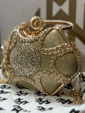 Wave Luxe Crystal Clutch