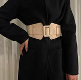 Wide Stretchable Corset Belt Female Waist Plus Size Designer Belts For Women High Quality Big Stretch Cummerbunds