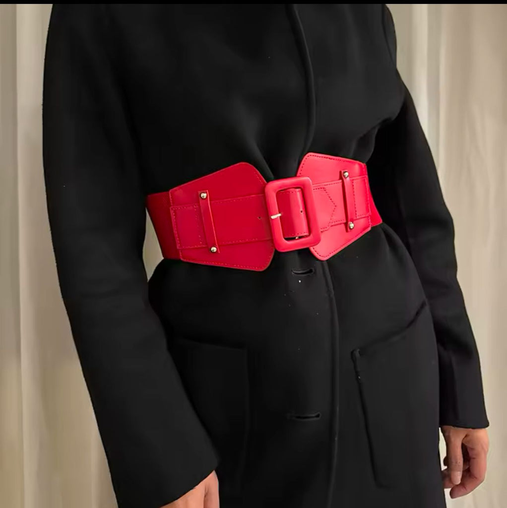Wide Stretchable Corset Belt Female Waist Plus Size Designer Belts For Women High Quality Big Stretch Cummerbunds