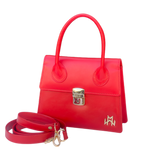 WM Crimson Charm Baguette (Leather Bag)