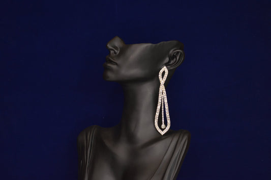 Bridesmaid Rhinestone Earrings