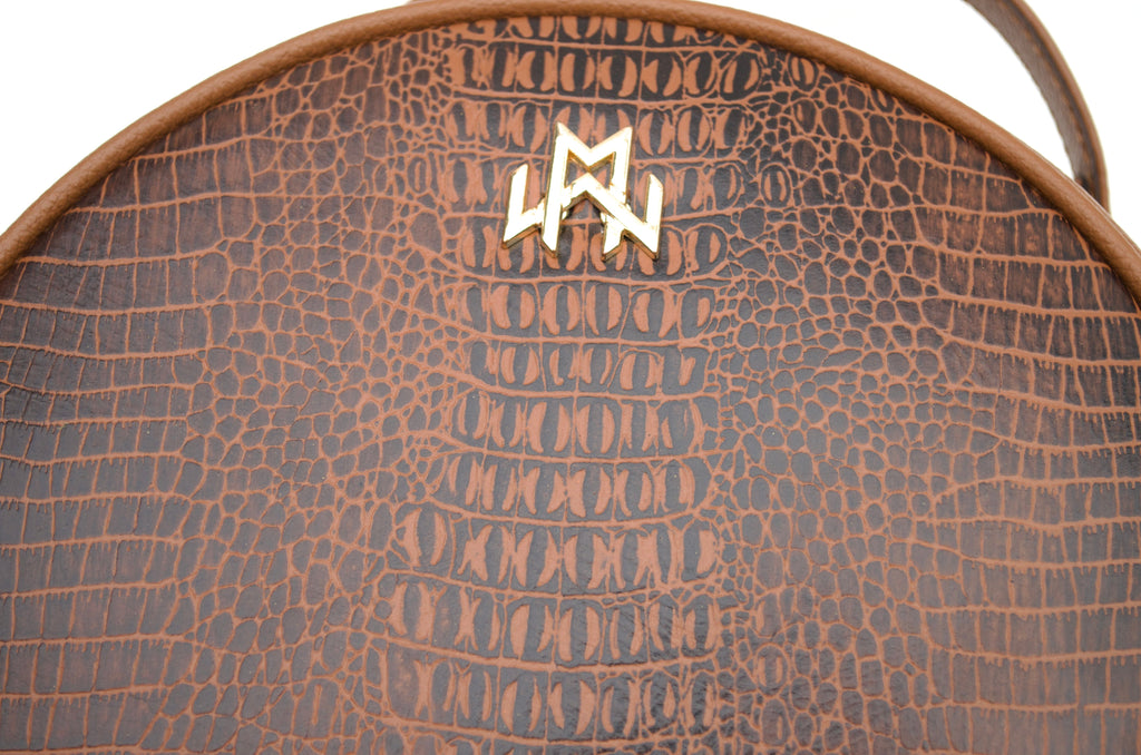 WM  Cocoa Charm Linda D Bag  (Leather Bag)