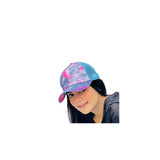 Tie-Dye Acid Wash Adjustable Snap Back Cap