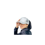 Glitter Ponytail Baseball Cap With Women Snapback Summer Mesh Hat