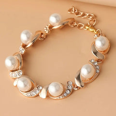 Pearl Bracelet ( Gold & Silver)