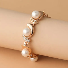 Pearl Bracelet ( Gold & Silver)