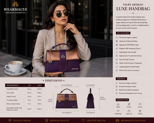 WearMalta Velora – Imperial Amethyst Edition