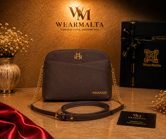 WEARMALTA luxe NOIR Brown Crossbody