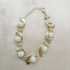 Pearl Bracelet ( Gold & Silver)
