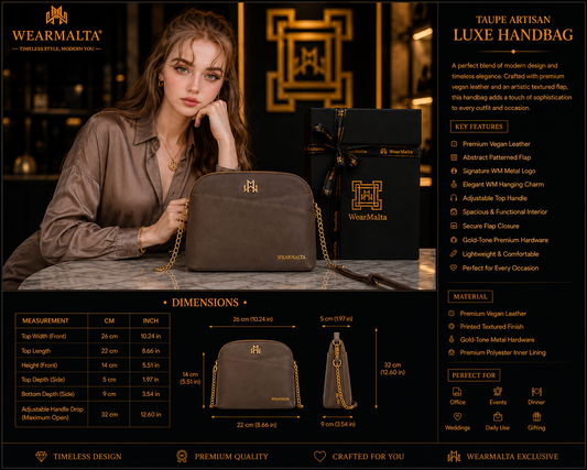 WEARMALTA luxe NOIR Brown Crossbody