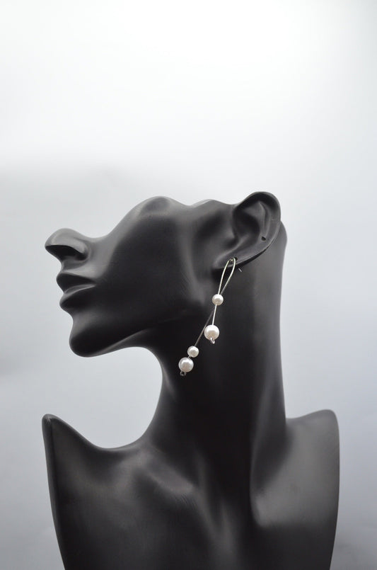 High Level Tassel Pearl Fancy High-Class Earring