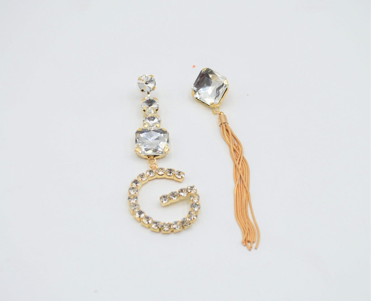 Guchi Pearl Stone Earring