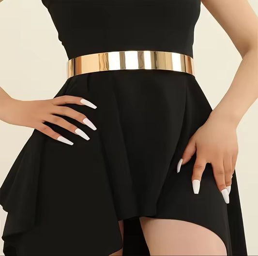 Metal Skiny Dress Belt