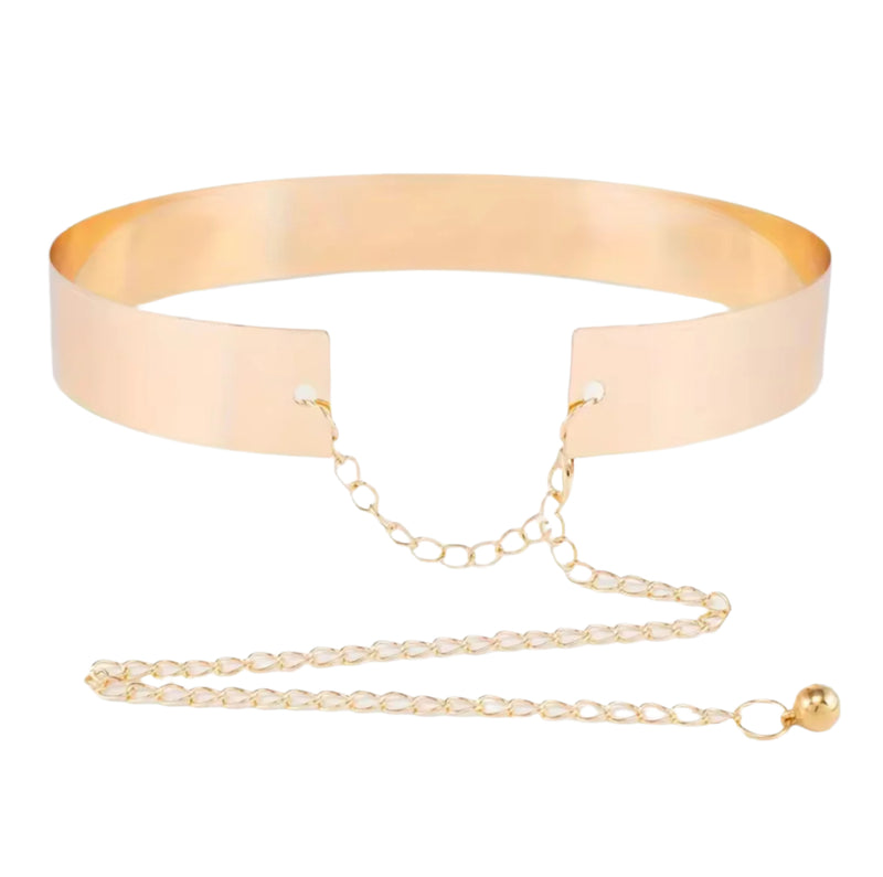 Metal Skiny Dress Belt