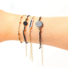 Charming Bar Stone Bracelet