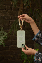 Simple Alien Pearl Star Charming Wrist Strap Phone Case Rope