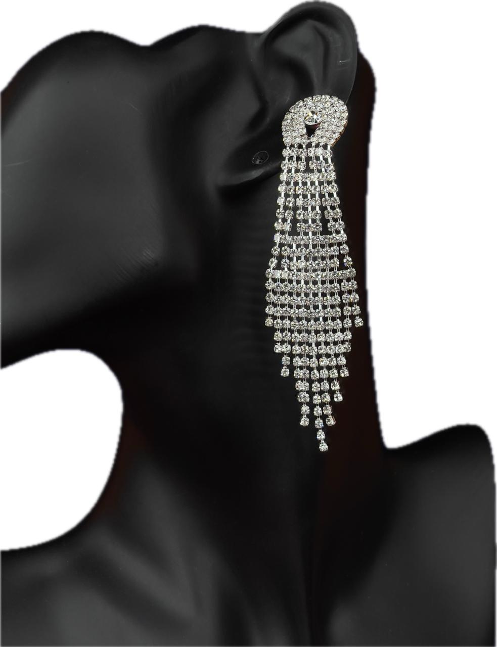 Nightclub Strobe Rhinestone Earring