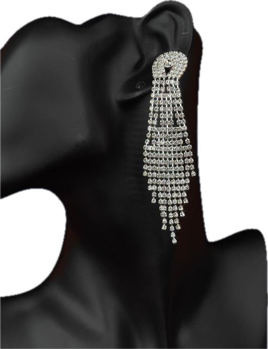 Nightclub Strobe Rhinestone Earring