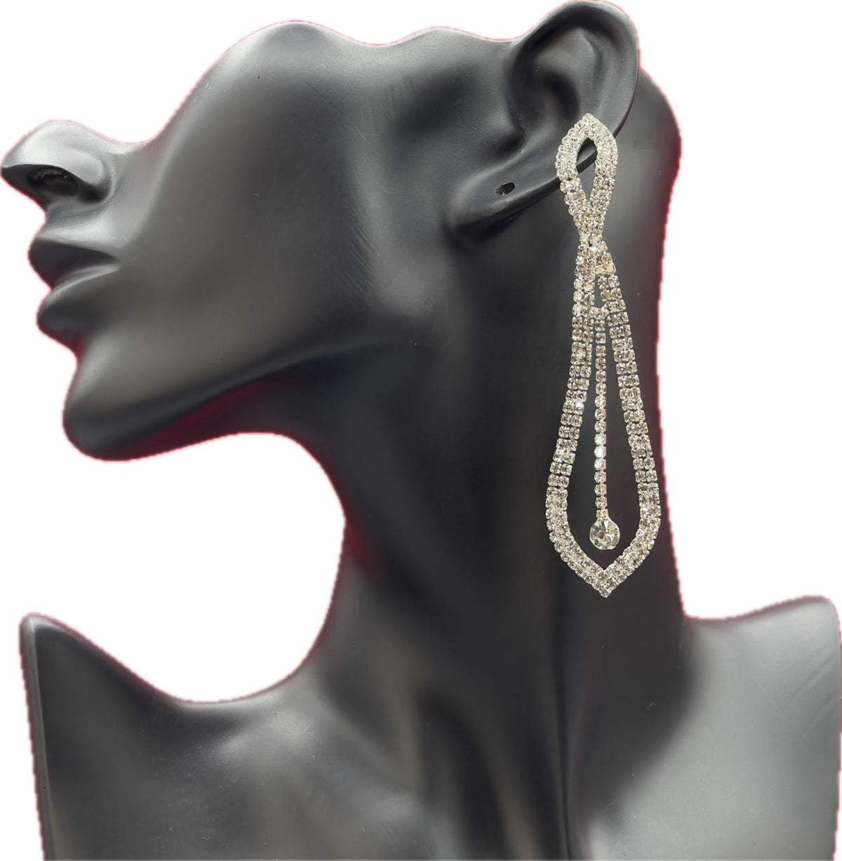 Hanging Rhinestone Earrings
