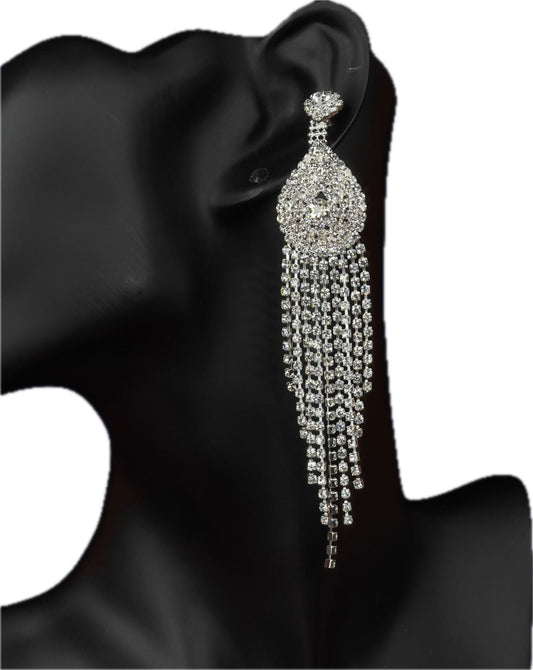 Crystal Crush Rhinestone Earrings