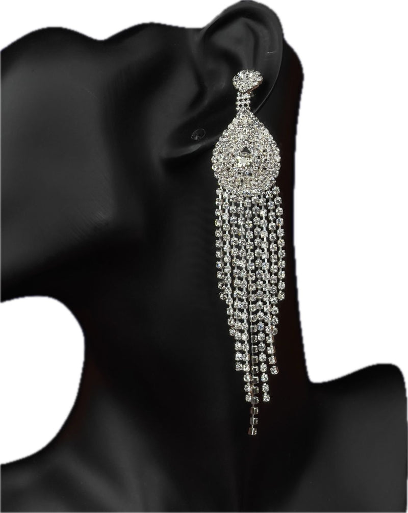 Crystal Crush Rhinestone Earrings