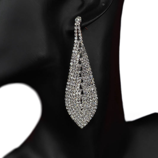 Crystal Bling Bling Rhinestone Earrings