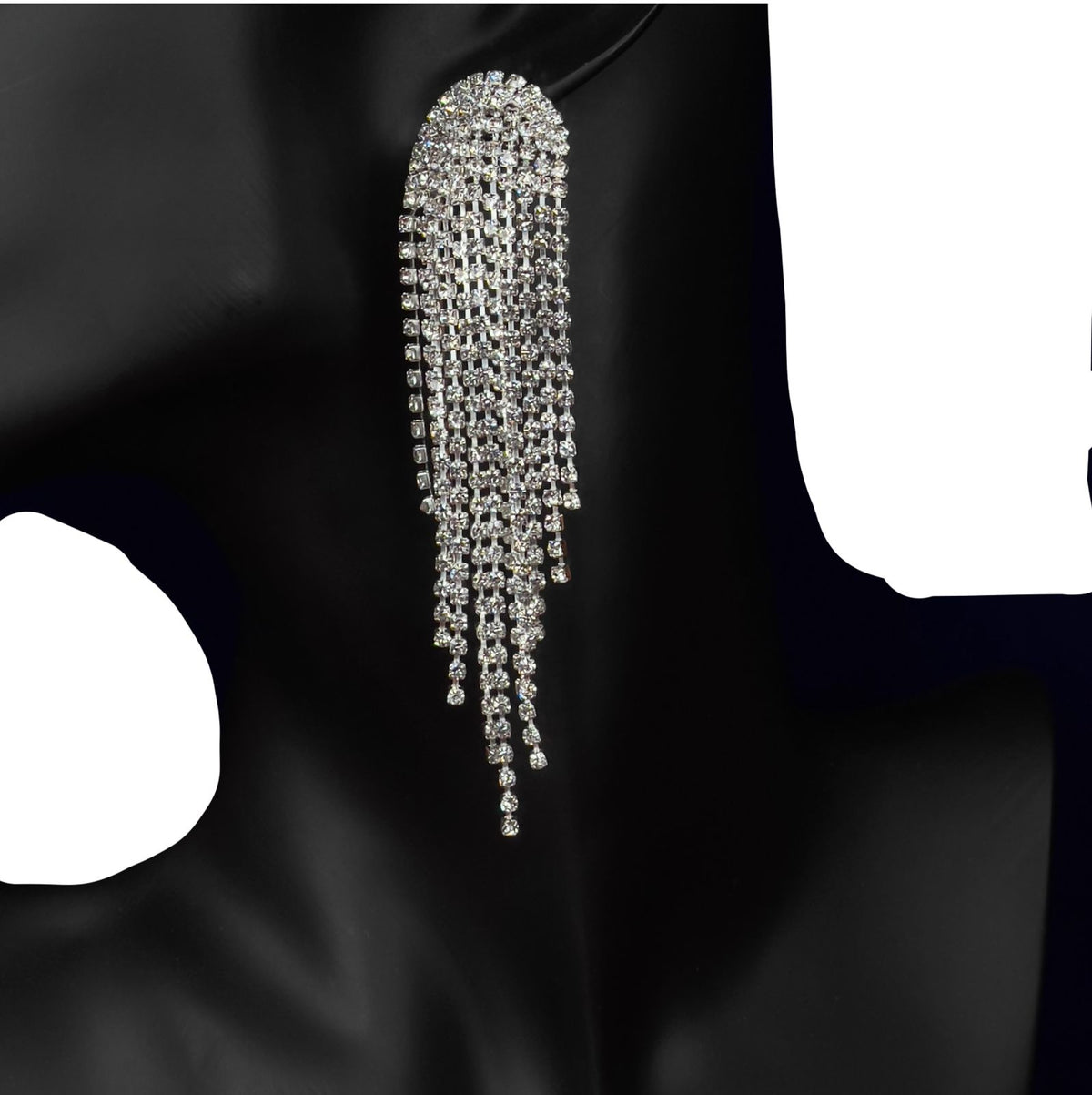 Mother's Day Luxe Crystal Drop Rhinestone Earrings