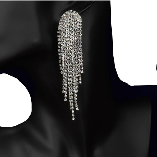 Mother's Day Luxe Crystal Drop Rhinestone Earrings