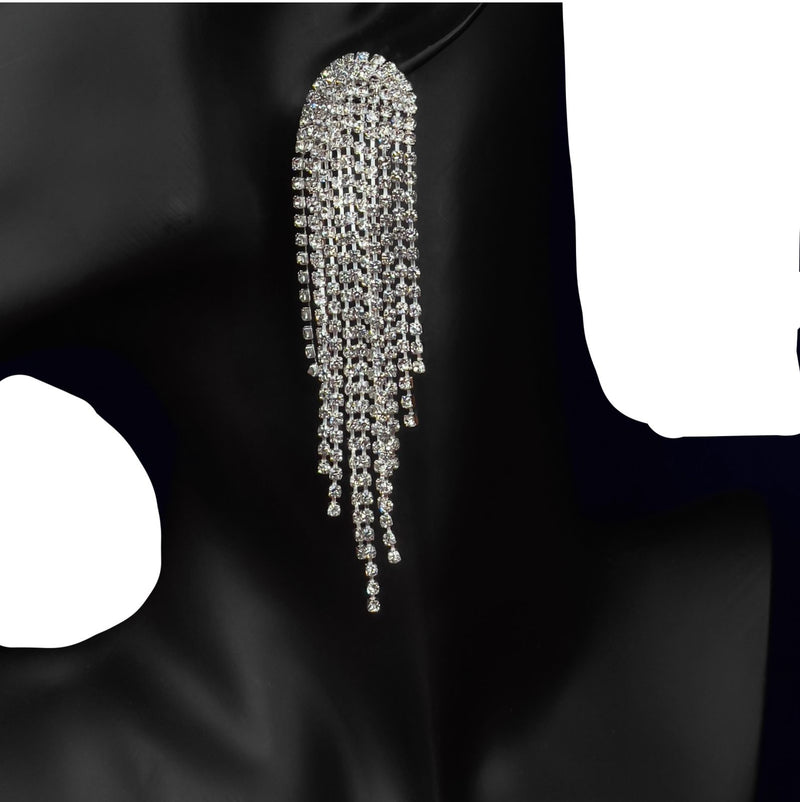 Mother's Day Luxe Crystal Drop Rhinestone Earrings