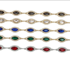Rhinestones Decorated Chain Belts for Women