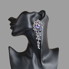 Rainbow Crystal Earring