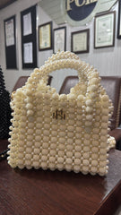 Ivory Glow Pearl bag