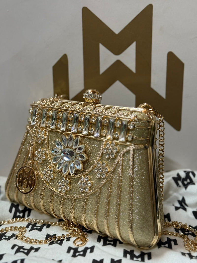 Floral Crystal Radiance Clutch