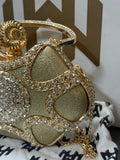 Wave Luxe Crystal Clutch