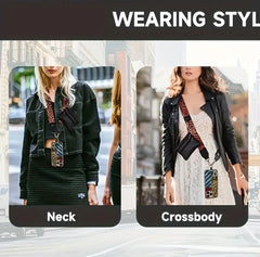 Bohemian Patterned Phone Lanyard