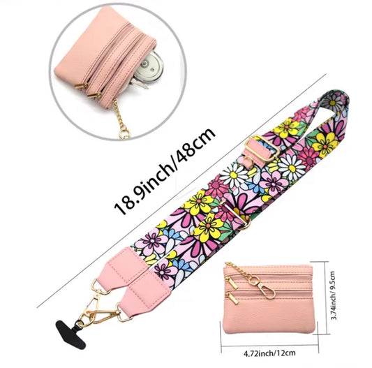 Beige & Gold Statement Phone Lanyard