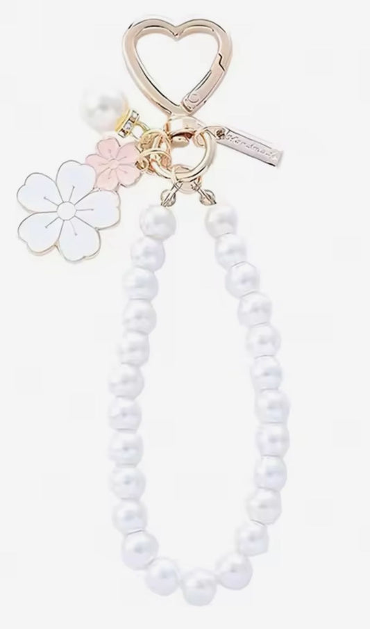 Pearl Flower  Bag Accessorise