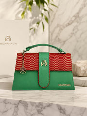 WM  Crimson jade Velora Bag