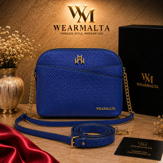 WEARMALTA Azure Weave Crossbody