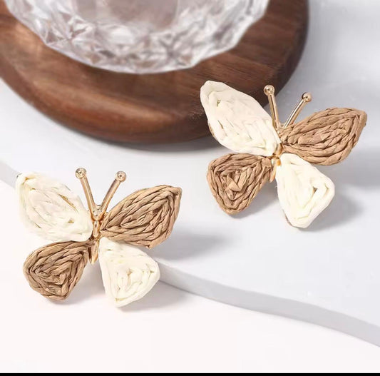 Butterfly Wings Dangle Earrings