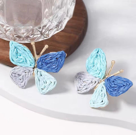 Butterfly Wings Dangle Earrings